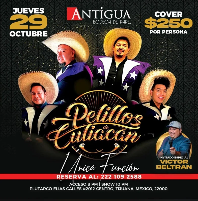 Flyer de Pelillos de Culiacán