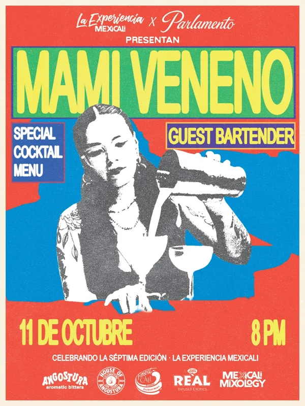 Flyer de Mami Veneno 