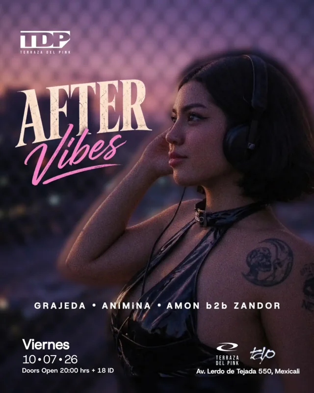 Flyer de AFTER VIBES