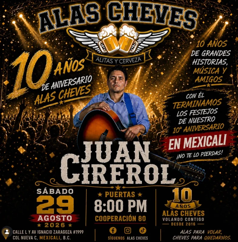 Flyer de Juan cirerol