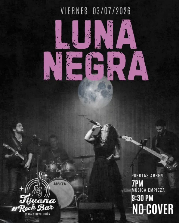 Flyer de Luna Negra
