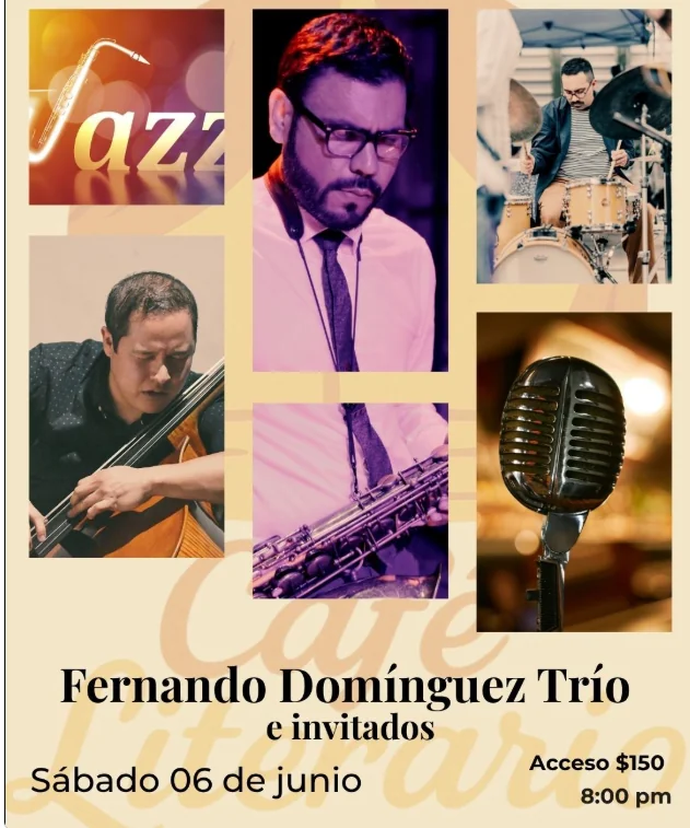 Flyer de Fernando Dominguez TRIO