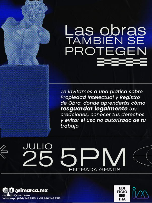 Flyer de Conferencia para artistas.