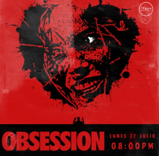 Flyer de Proyección: Obsesión