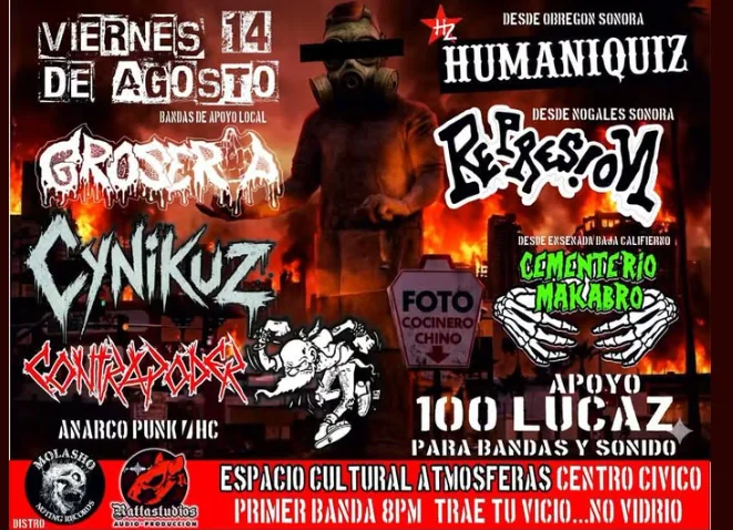 Flyer de Sonora attack baja!