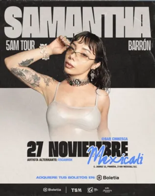 Samantha music mx