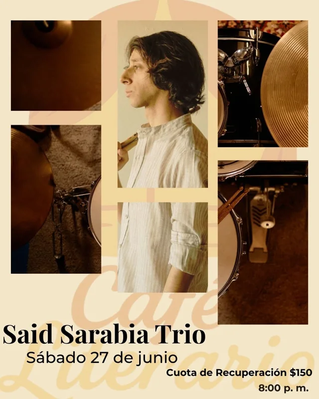 Flyer de Said Sarabia Trio