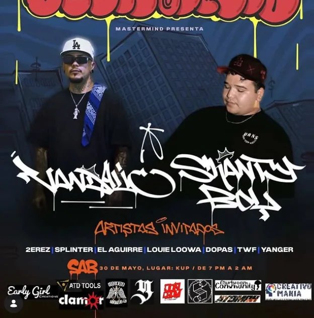 Flyer de Fuck Rules