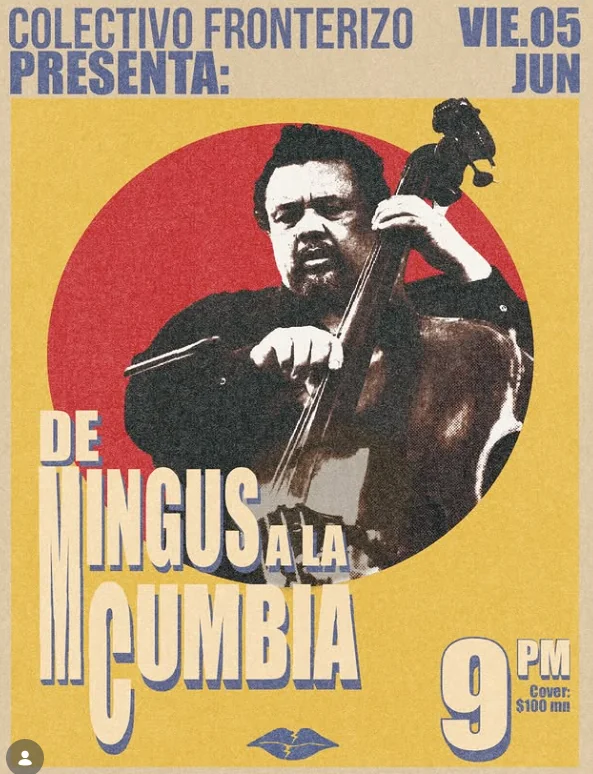 Flyer de De mingus ala cumbia!