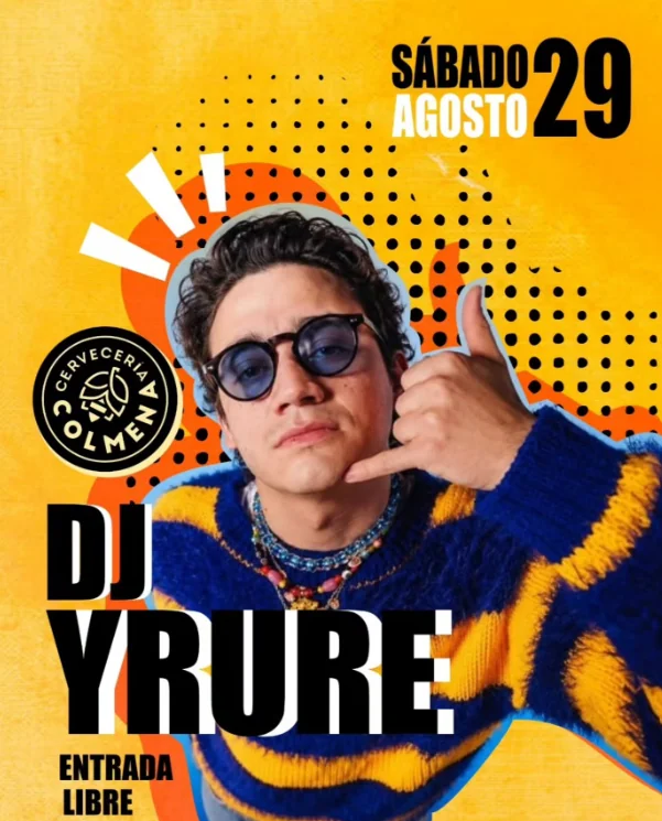 Flyer de Dj YRUE