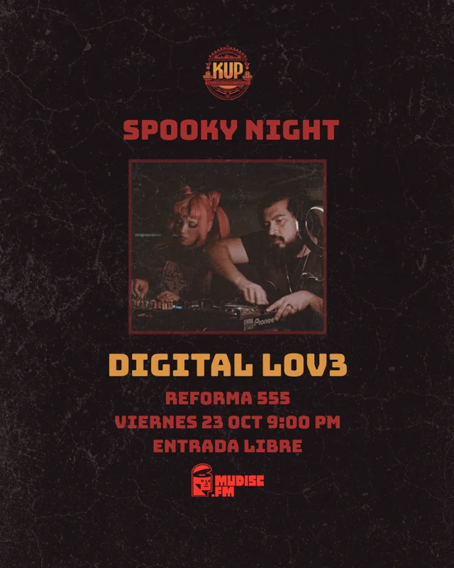 Flyer de SPOOKY NIGHT