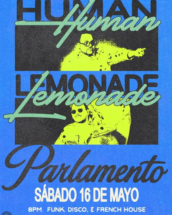 Flyer de Human lemonade en mexicali