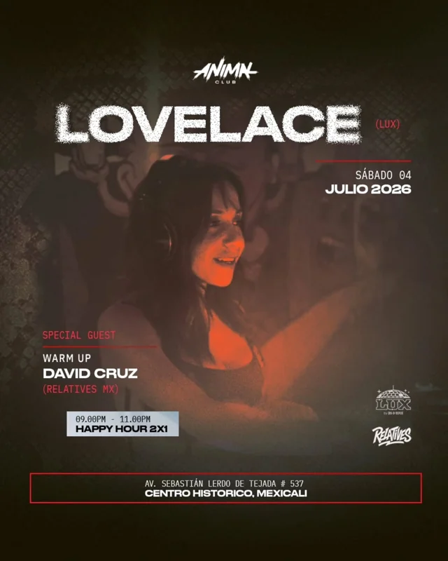 Flyer de Lovelace / LUX