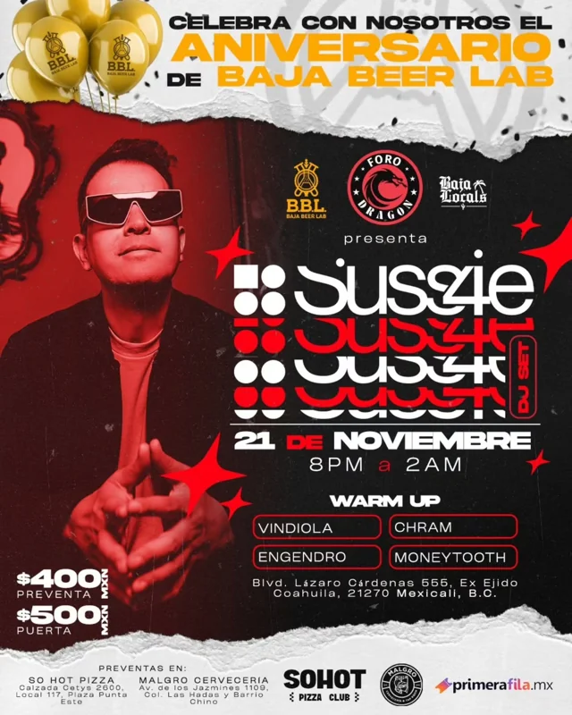 Flyer de SUSSIE 4