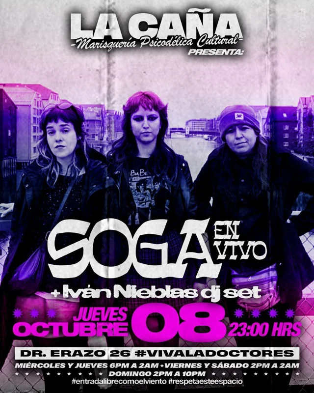 Flyer de SOGA