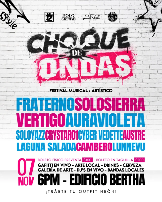 Flyer de Choque de Ondas