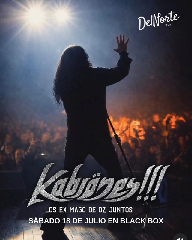 Flyer de LOS EX MAGO DE OZ en TIJUANA