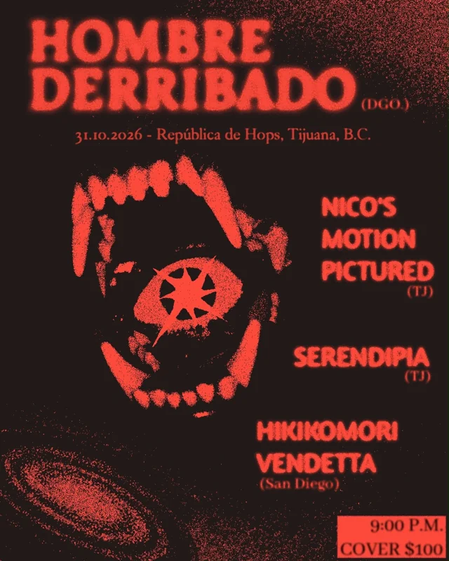 Flyer de Serendipia en República de Hops Underground