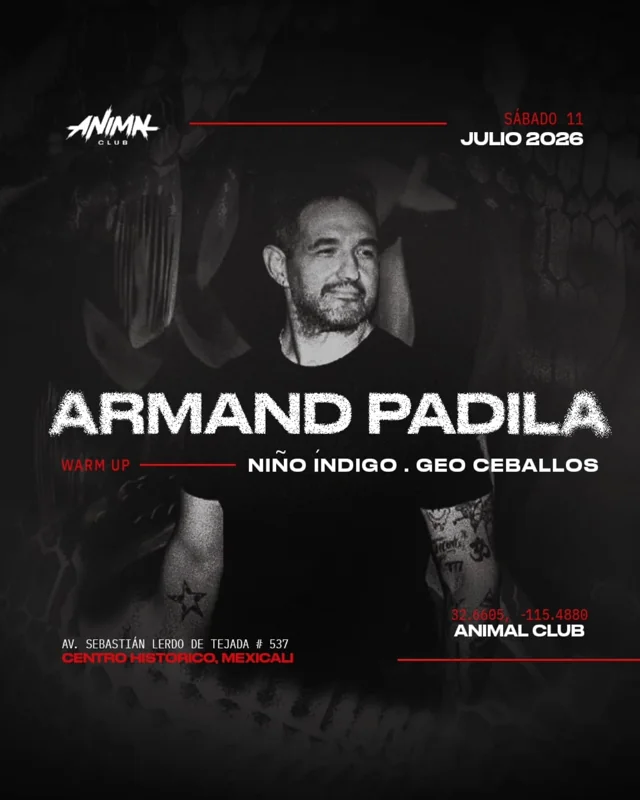 Flyer de Midnight Music - Armand Padila
