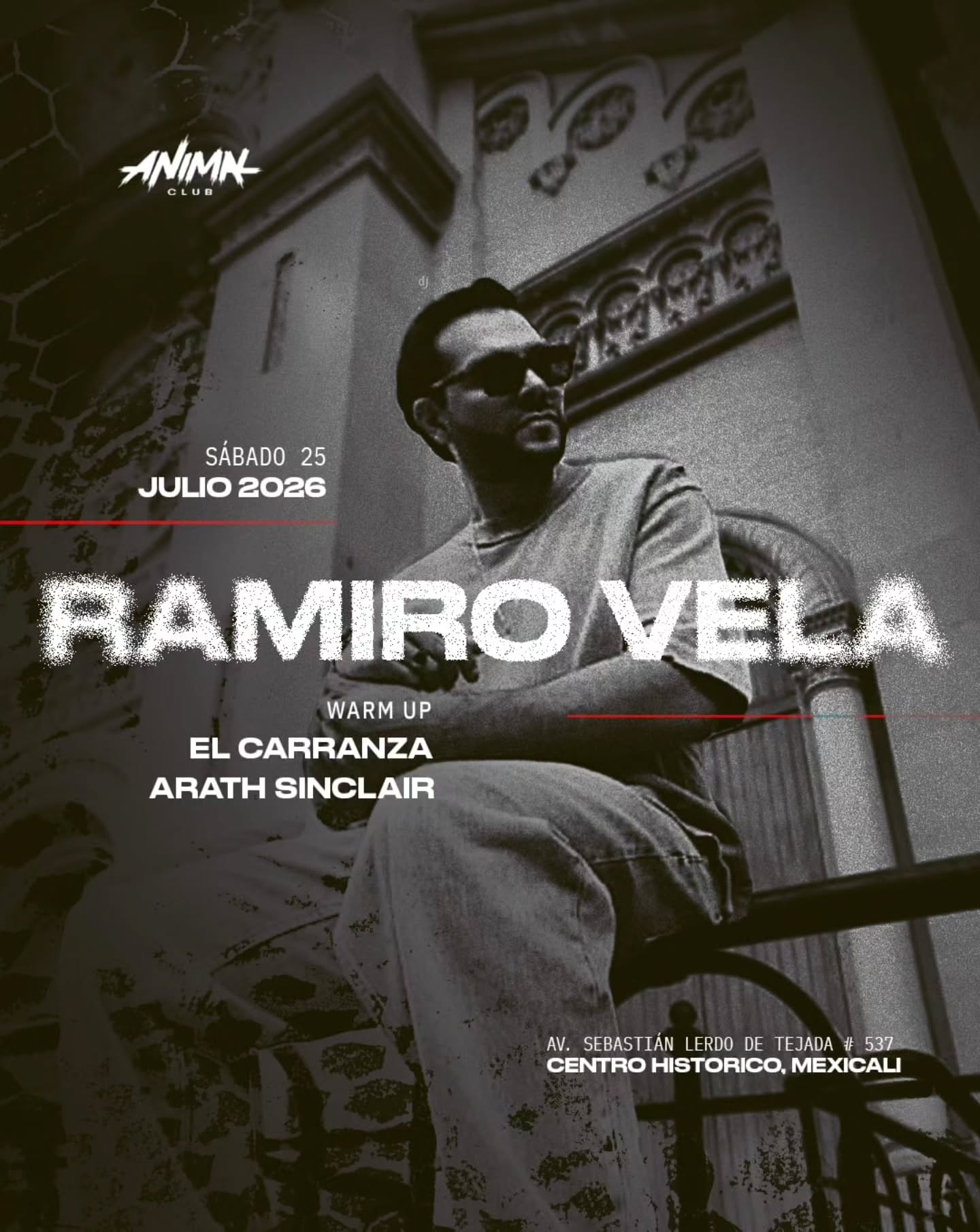 Flyer de Ramiro Vela