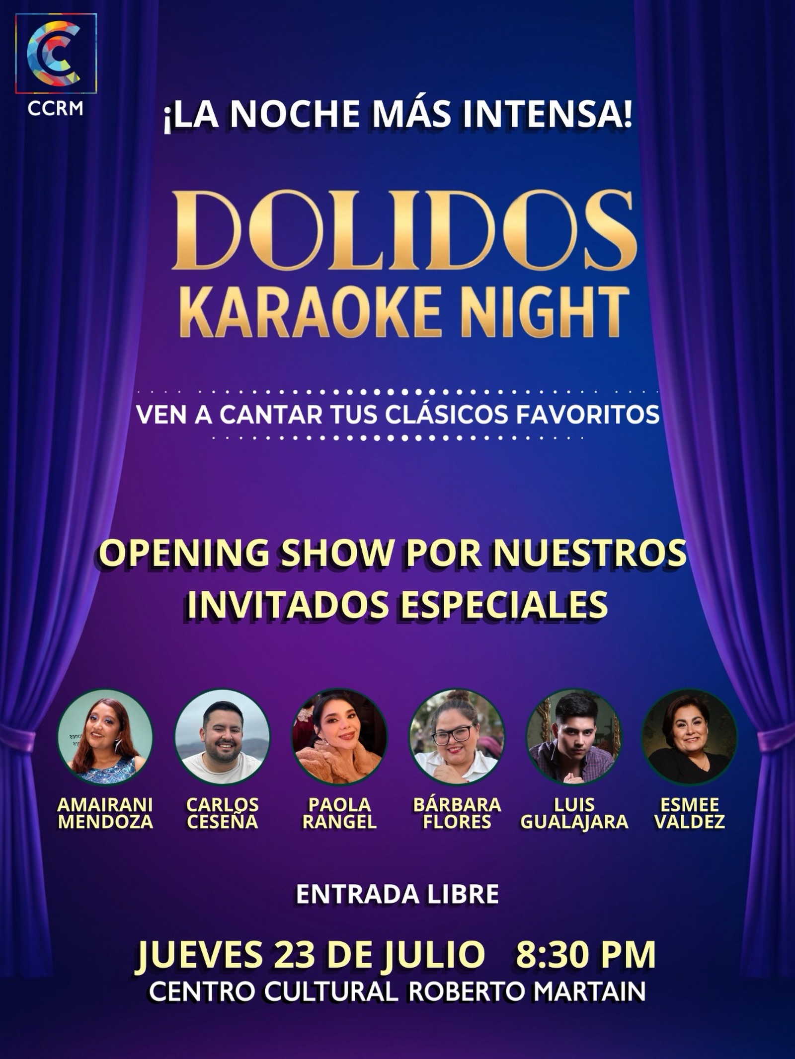 Flyer de DOLIDOS Karaoke Night