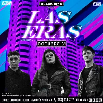 Halloween Las Eras en Black Box Tijuana