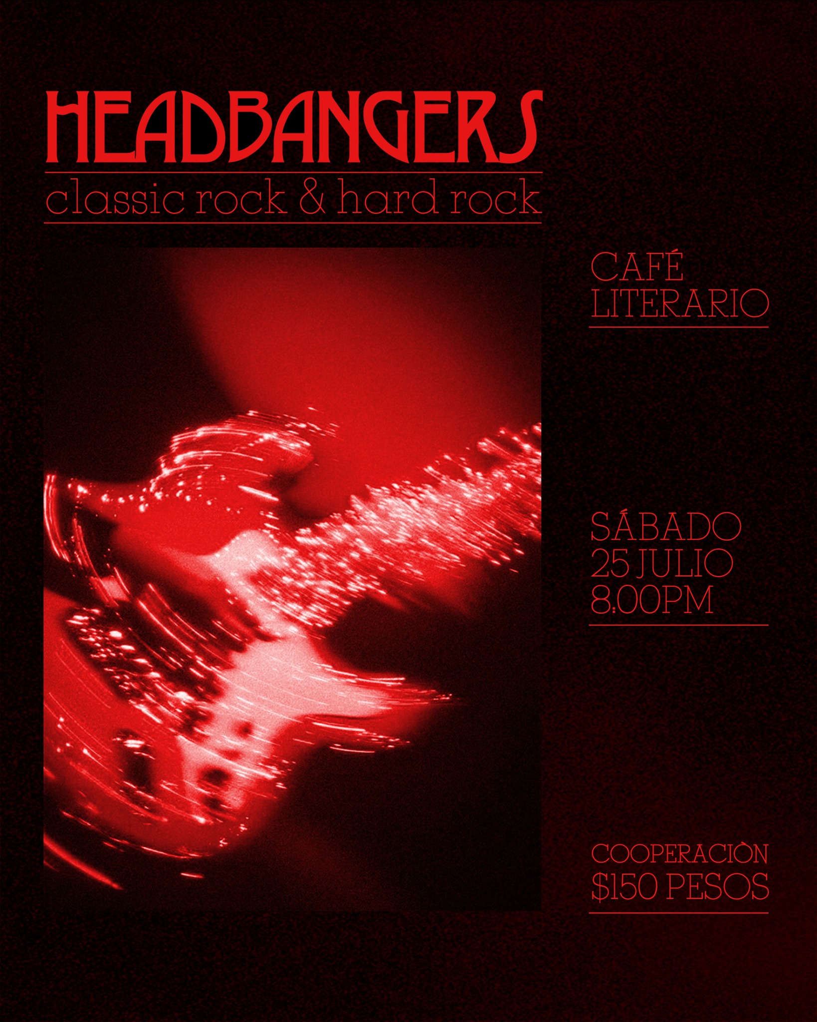 Flyer de Headbangers - Classic Rock & Hard Rock