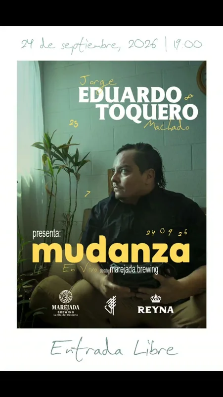 Flyer de Eduardo Toquero 