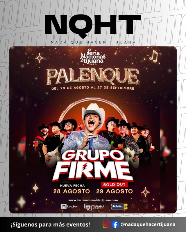 Flyer de Grupo Firme
