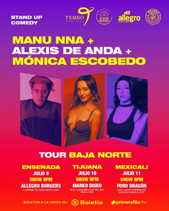 Flyer de Tour Baja Norte