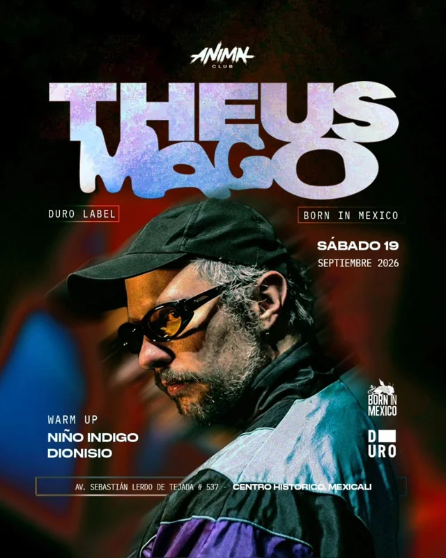 Flyer de THEUS MAGO