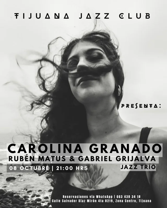 Flyer de Carolina Granado
