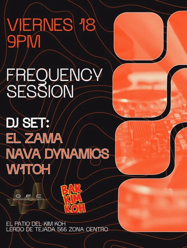 Flyer de Frequency session