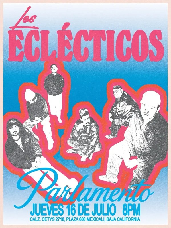 Flyer de LOS ELECTRICOS 