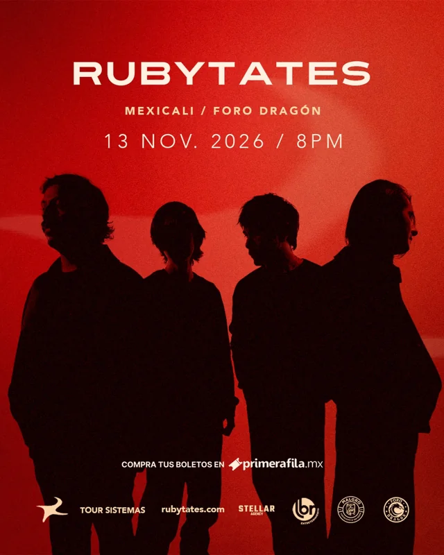 Flyer de Ruby Tates en Foro Dragón