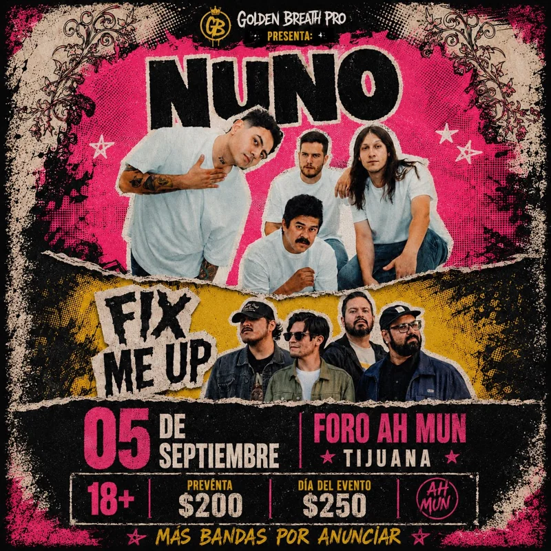 Flyer de No Estamos Viejos Fest 