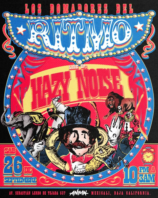 Flyer de DOMADORES DEL RITMO