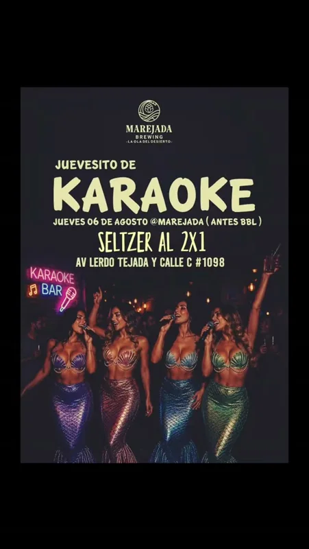 Flyer de KARAOKE