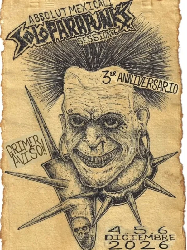 Flyer de SOLOPARAPUNK'S DIA 2 (Artmosferas)