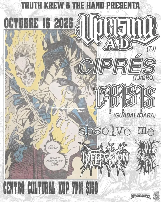 Flyer de Uprising A.D.