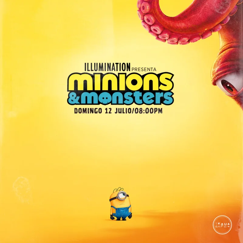 Flyer de Minions & Monsters