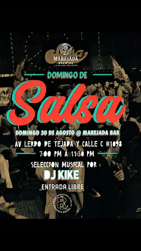 Flyer de Salsa night