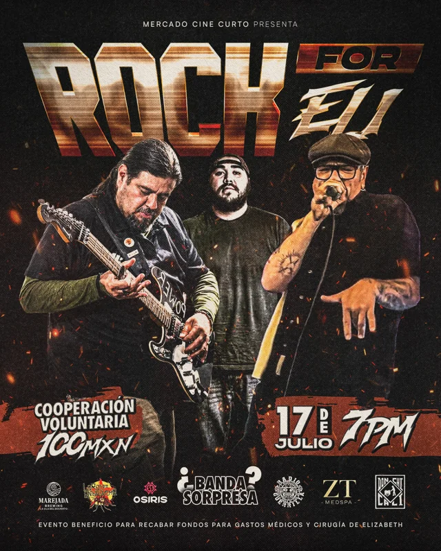 Flyer de ROCK FOR ELI