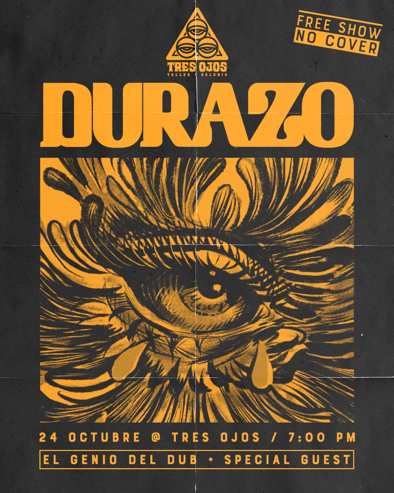 Flyer de D.U.R.A.Z.O