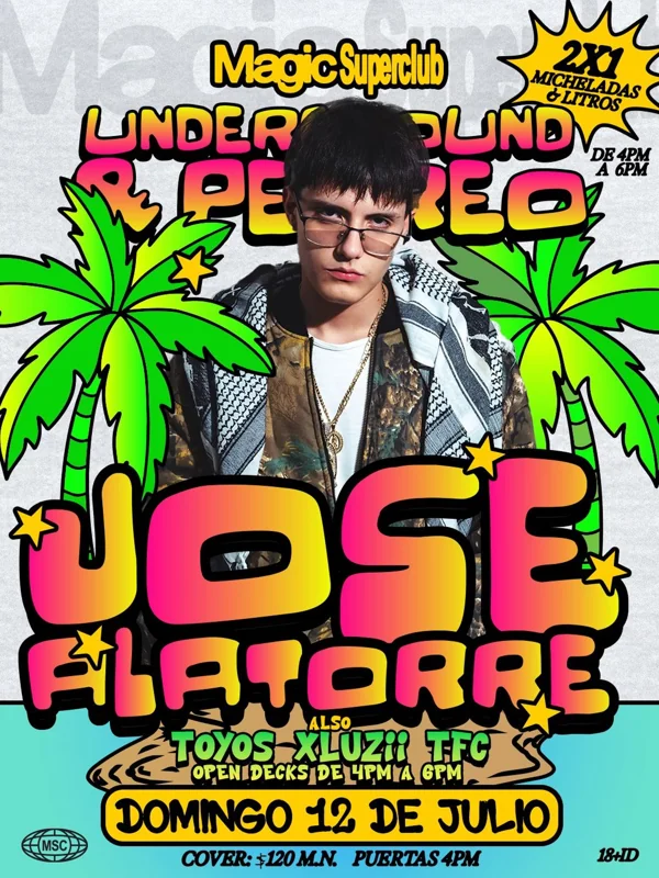 Flyer de UNDERGROUND & PERREO