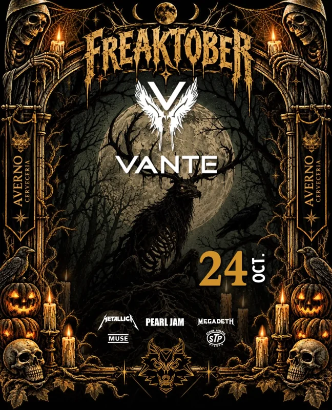 Flyer de FREAKTOBER X VANTE