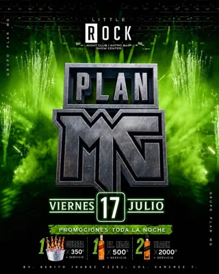 Grupo Plan Mg + DJ Ody en Little Rock