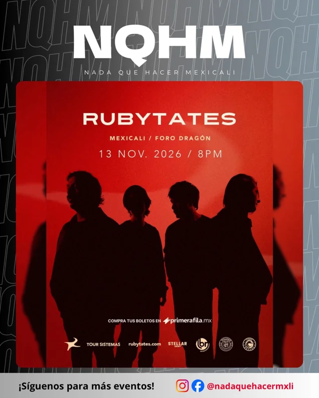 Flyer de Ruby Tates 