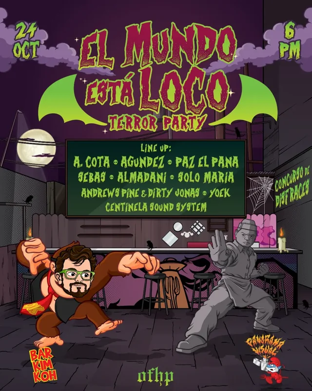 Flyer de Terror Party