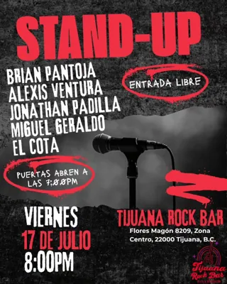 Noche de Stand Up Comedy con Rock